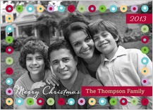 Christmas Cards - christmas dots Christmas Cards - christmas dots