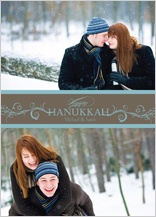 Hanukkah Cards - classy hanukkah
