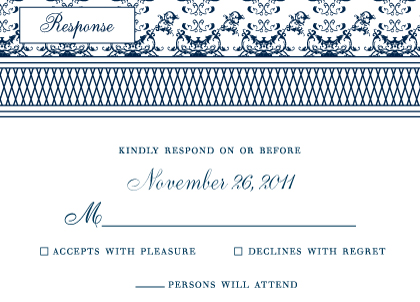 Response Card - The Hamilton