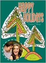 Christmas Cards - christmas tree lights