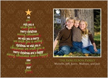 Christmas Cards - wish tree Christmas Cards - wish tree