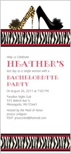 Bachelorette Party Invitation - animal print bachelorette party Bachelorette Party Invitation - animal print bachelorette party