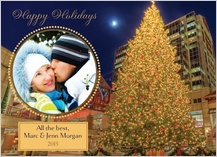 Holiday Cards - city tree in faneuil hall