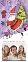 Holiday Cards - santa's glee