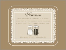 Direction - salt & pepper - wedding Direction - salt & pepper - wedding