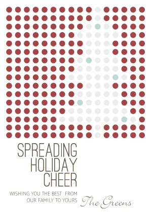 Holiday Cards - Dotted Tree