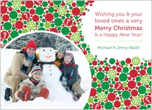 Christmas Cards - christmas bubbles Christmas Cards - christmas bubbles