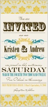 Wedding Invitation - vintage gold pattern wedding invites Wedding Invitation - vintage gold pattern wedding invites