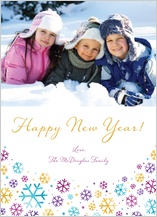 New Year's Cards - let it snow New Year's Cards - let it snow