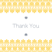 Wedding Thank You Card