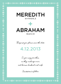 Save the Date Card