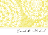 Wedding Thank You Card - Celebration