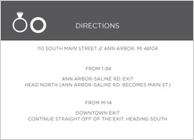 Direction - simple rings Direction - simple rings