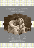 Save the Date Card with photo