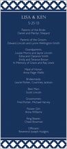 Program - wedding trellis Program - wedding trellis