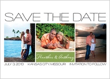 Save the Date Card with photo - nifty - save the date Save the Date Card with photo - nifty - save the date