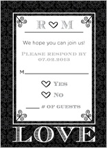 Response Card - love