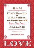Save the Date Card