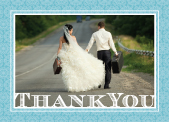 Wedding Thank You Card with photo