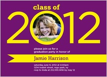 Graduation Party Invitation - ribbon of success Graduation Party Invitation - ribbon of success