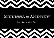 Gift Enclosure - chevron wedding Gift Enclosure - chevron wedding