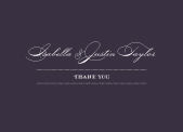 Wedding Thank You Card