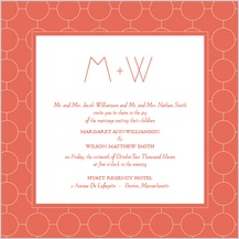 Wedding Invitation - simple chic reverse Wedding Invitation - simple chic reverse