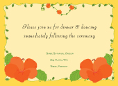 Reception Card