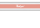 Wedding Thank You Card