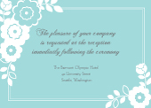 Reception Card
