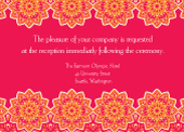 Reception Card