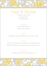 Menu - indian summer