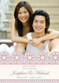 Save the Date Card with photo