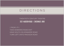 Direction - lilac & wood Direction - lilac & wood