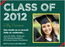 Graduation Party Invitation - chalkboard Graduation Party Invitation - chalkboard