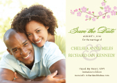 Save the Date Card with photo