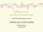 Reception Card