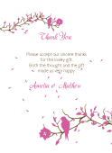 Wedding Thank You Card