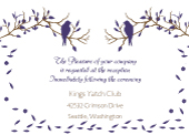 Reception Card