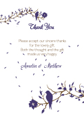 Wedding Thank You Card