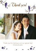 Wedding Thank You Card with photo
