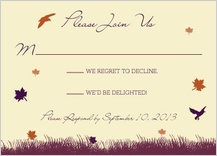 Response Card - fall leaf Response Card - fall leaf