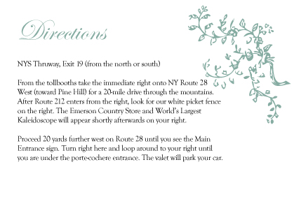 Direction - Antique Lace