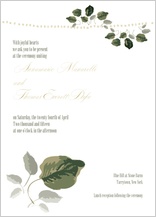 Wedding Invitation - wedding greenery Wedding Invitation - wedding greenery