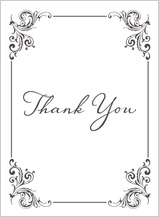 Wedding Thank You Card - soulmate