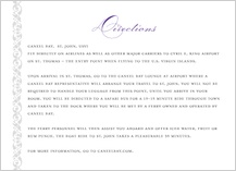 Direction - damask monogram