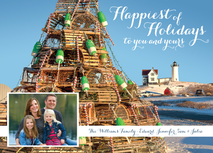 Holiday Cards - Holiday Lobster Pots