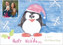 Holiday Cards - holiday penguin by payton