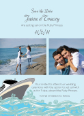 Save the Date Card with photo