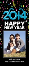 New Year's Cards - new year 2013 glasses New Year's Cards - new year 2013 glasses